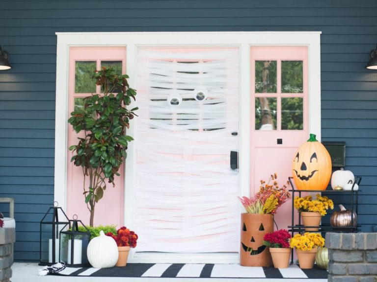 halloween porch decorations