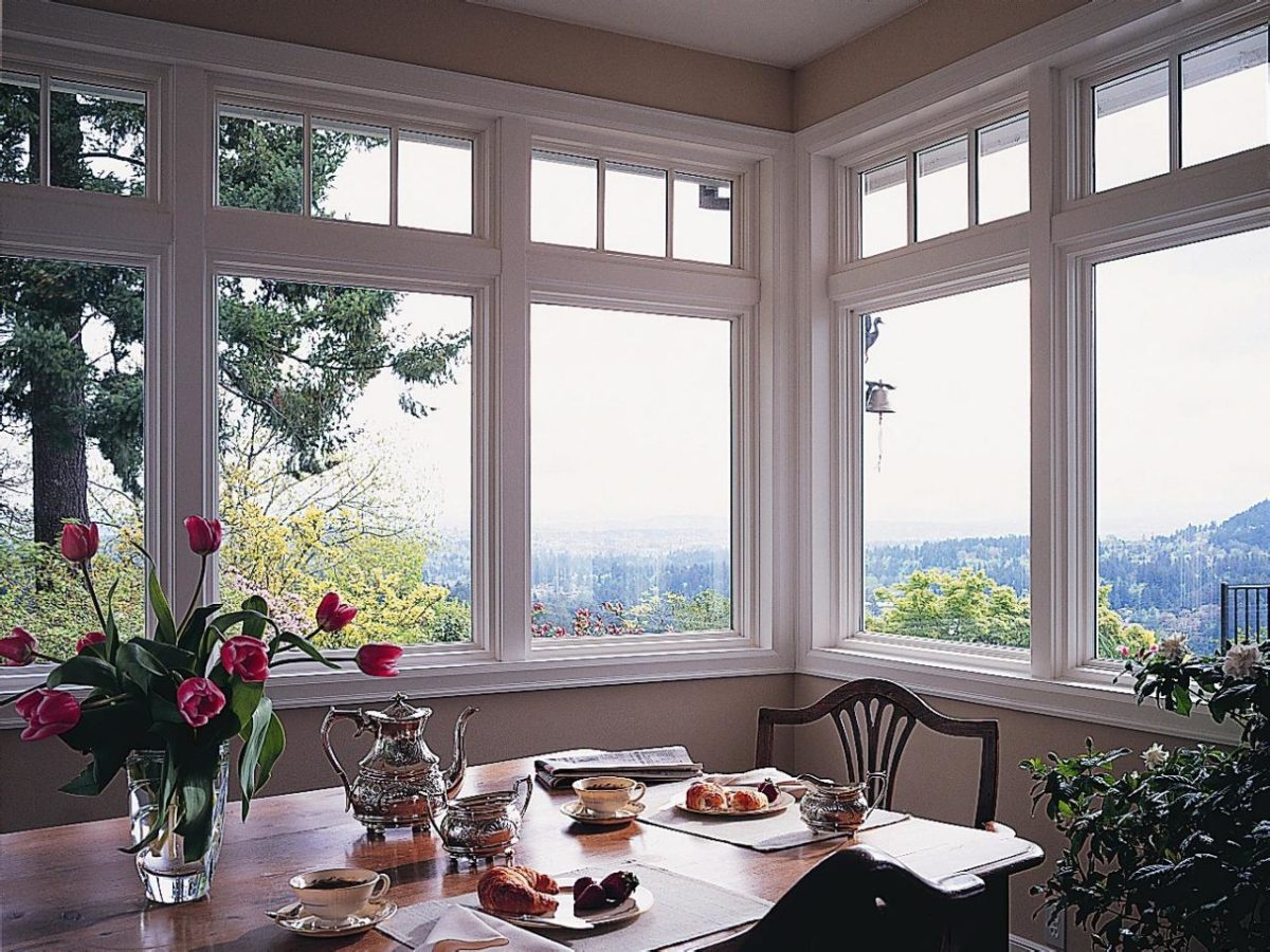 new window frames to improve energy efficiency