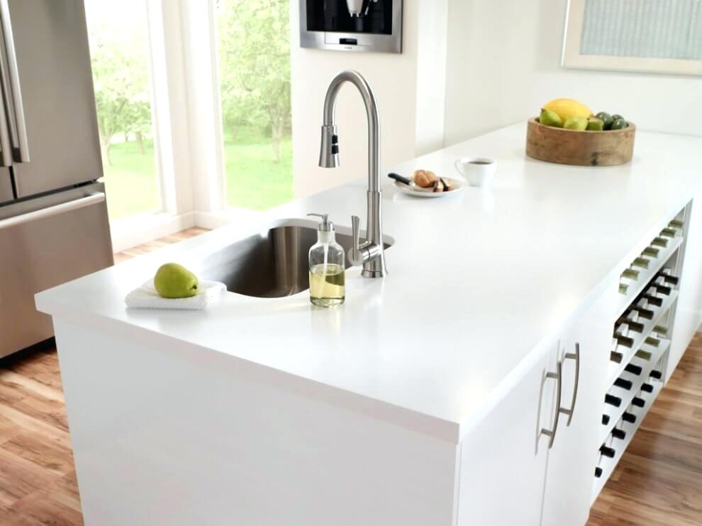 solid surface kitchen countertops