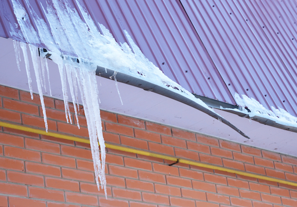 Dangers Of Not Cleaning Your Gutters ice build up