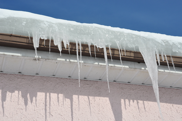 ice dams winter weather roof damage