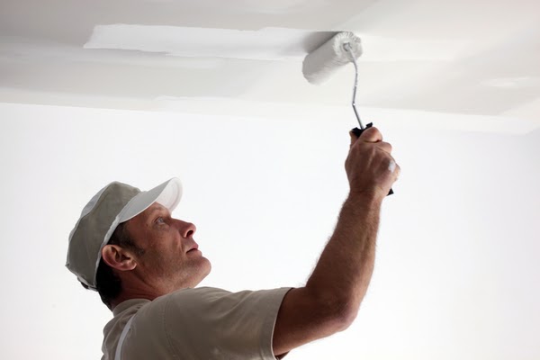 pro painter painting ceiling 