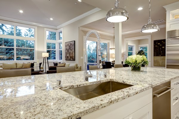 countertops that have been spring cleaned
