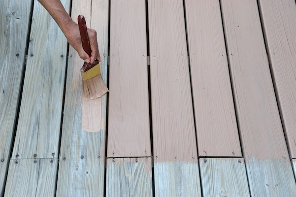 painting deck