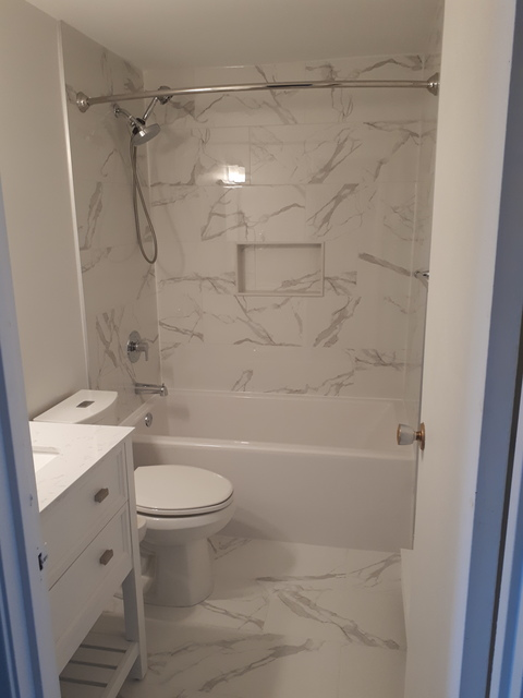 new bathroom reno