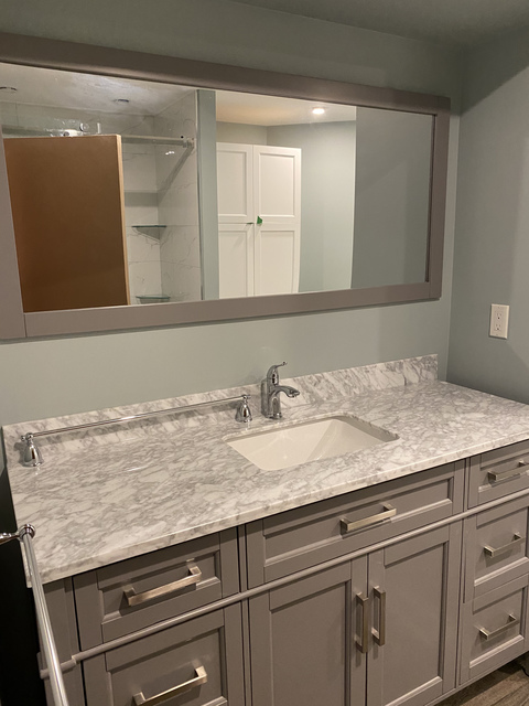 bathroom vanity renovation