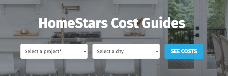 HomeStars Cost Guide