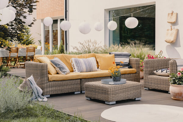 backyard outdoor furniture patio set
