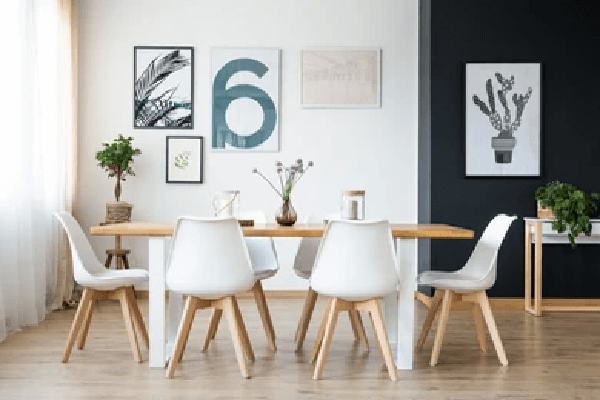 modern furniture dining room table and chairs